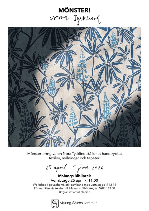 Mönster! - Malungs Bibliotek