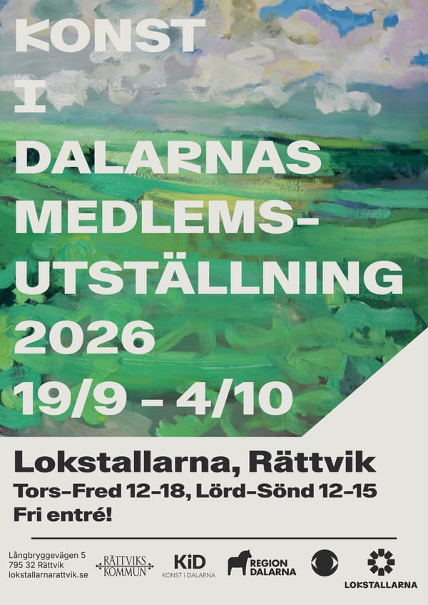 Konst i Dalarnas Medlemsutställning 2026